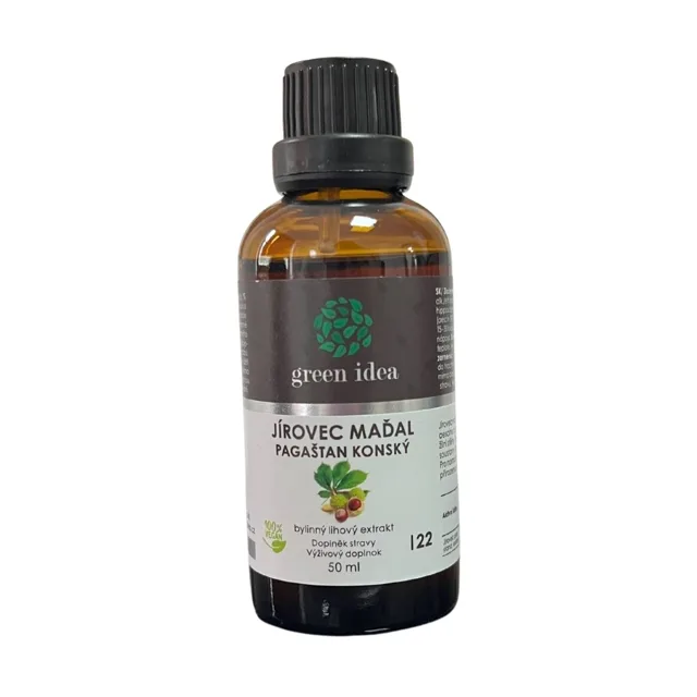 Kaštan koňský – tinktura – kapky 50 ml – Green idea