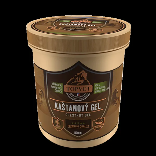 Kaštanový gel pro koně 500 ml - Green idea