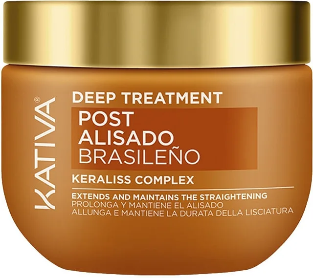 Kativa Deep – hloubková maska na vlasy po brazilském narovnání, 150 ml
