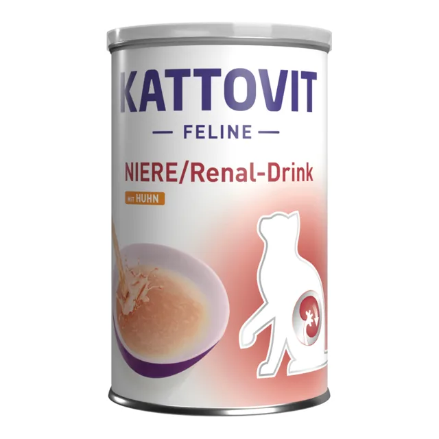 Kattovit Drink Renal - Výhodné balení: kachní 24 x 135 ml
