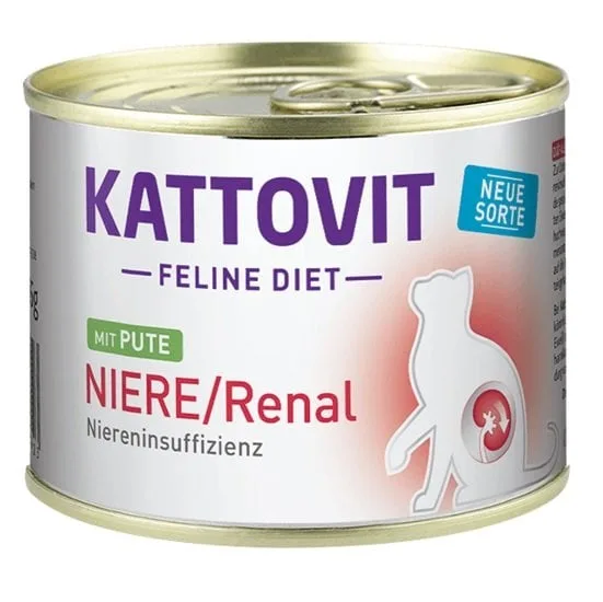 KATTOVIT Feline Diet Niere/Renal Krocan 185 g