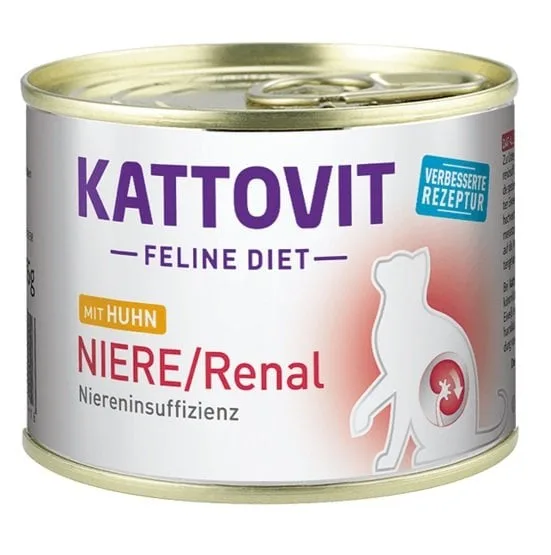 KATTOVIT Feline Diet Niere/Renal Kuřecí 185 g