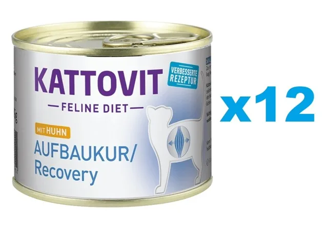 KATTOVIT Feline Diet Recovery Kuřecí 12 x 185 g