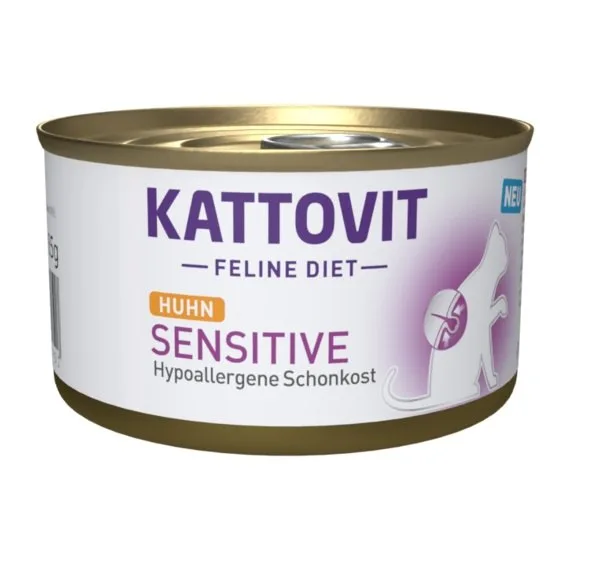 KATTOVIT Feline Diet Sensitive Kuřecí 85 g