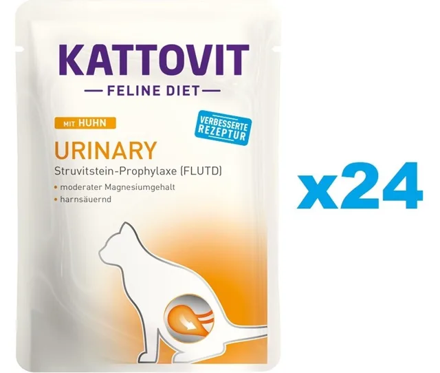 KATTOVIT Feline Diet Urinary Kuřecí 24 x 85 g