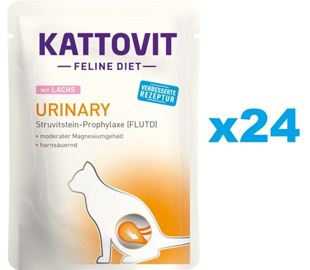 KATTOVIT Feline Diet Urinary Losos 24 x 85 g