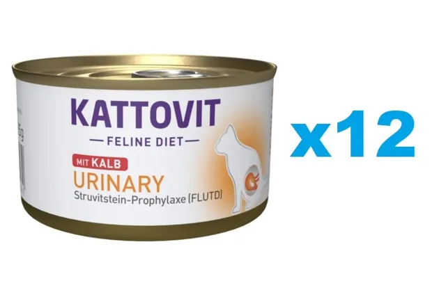 KATTOVIT Feline Diet Urinary Telecí 12 x 85 g