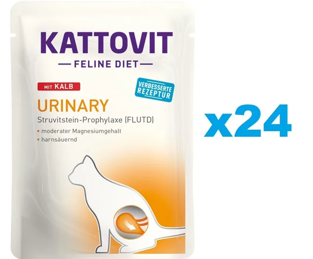 KATTOVIT Feline Diet Urinary Telecí 24 x 85 g