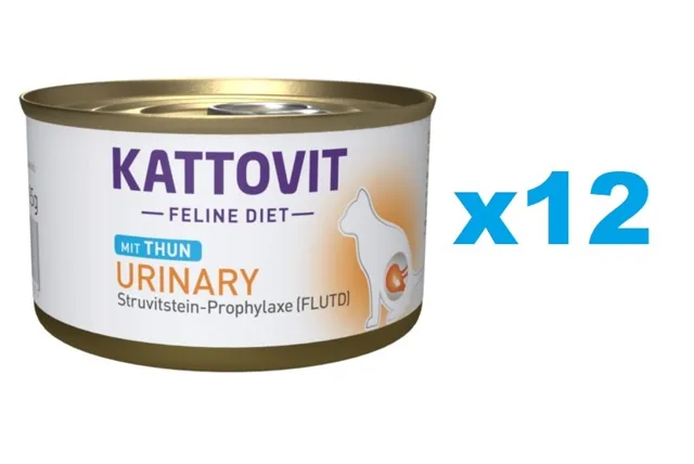 KATTOVIT Feline Diet Urinary Tuňák 12 x 85 g