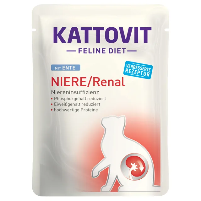 Kattovit Niere/Renal kapsičky  - 24 x 85 g s hovězím