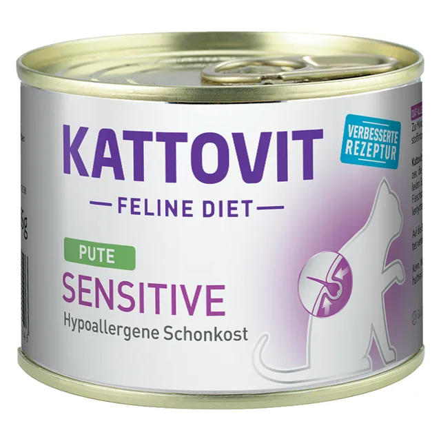 Kattovit Sensitive (hypoalergenní) 185 g - 6 x 185 g kuřecí