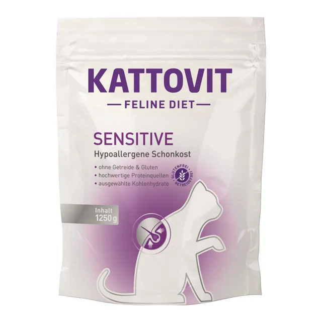 Kattovit Sensitive - výhodné balení 2 x 4 kg