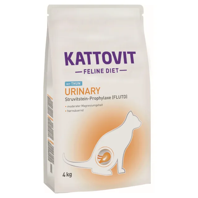 Kattovit Urinary s tuňákem - 2 x 1,25 kg
