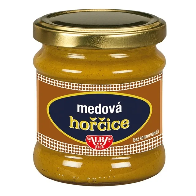 KÁVOVINY Hořčice medová sklo 180 g