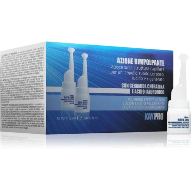 Kaypro Botu-Cure hydratační kondicionér pro poškozené a křehké vlasy pro profesionální použití 12x12 ml
