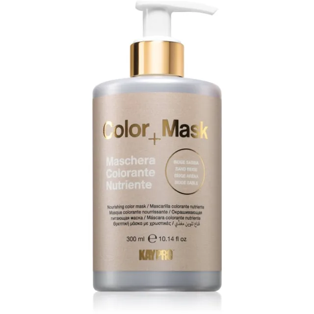 Kaypro Color Mask Nourishing Color Mask barvicí maska odstín Beige 300 ml