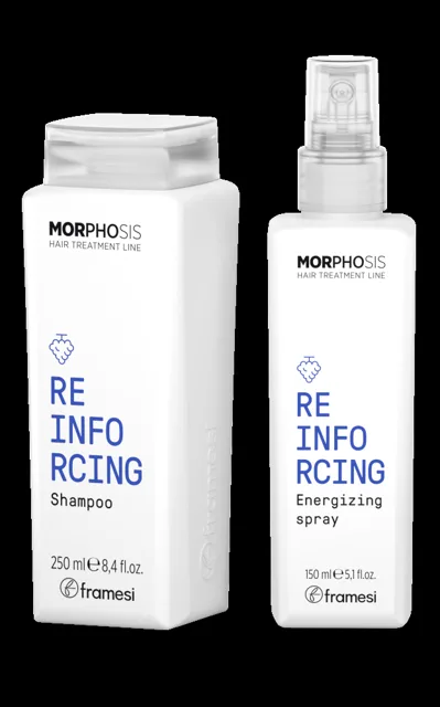 Kazeta Framesi Morphosis Reinforcing - Šampon 250ml + Sprej Reinforcing 150ml