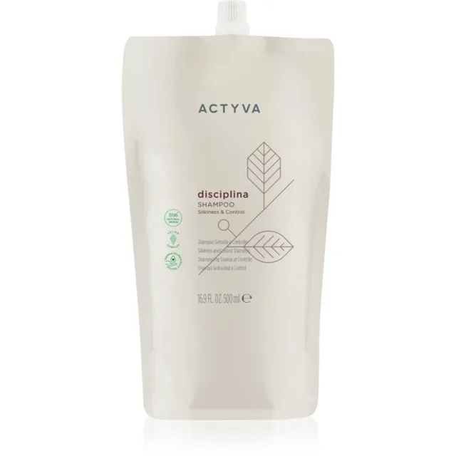 Kemon Group Actyva Disciplina regenerační a hydratační šampon pro křehké vlasy bez lesku 500 ml
