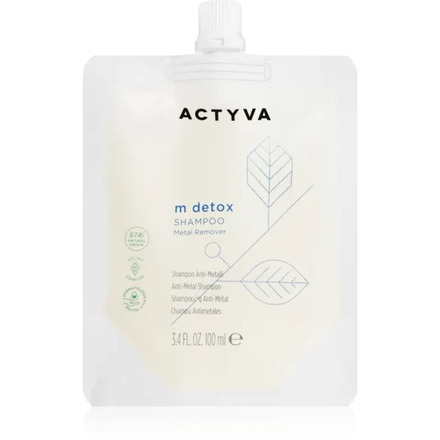 Kemon Group Actyva M Detox čisticí detoxikační šampon proti tvrdé vodě 100 ml