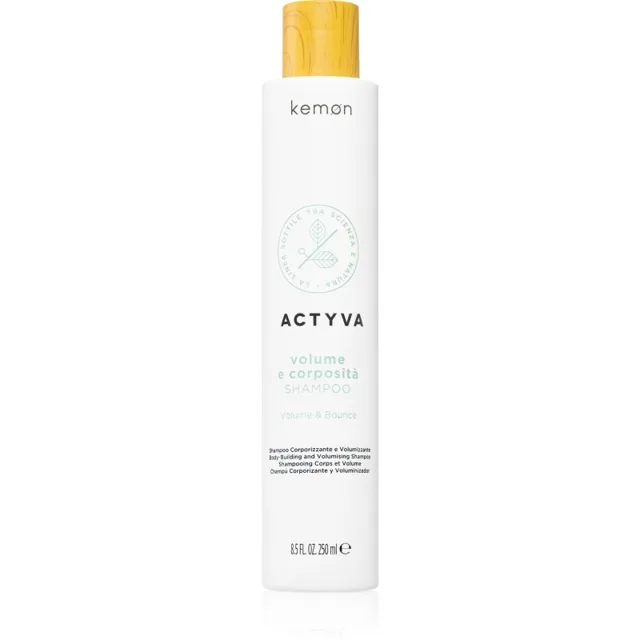 Kemon Group Actyva Volume e Corposità šampon pro objem jemných vlasů bez silikonů 250 ml
