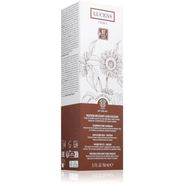 Kemon Group Lucens Umbria barvicí maska na vlasy odstín Chocolate 150 ml