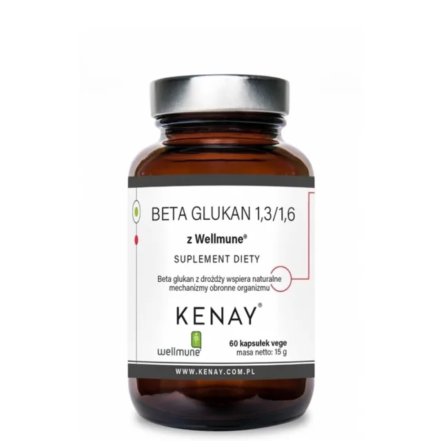 Kenay Beta glukan 1,3/1,6 Wellmune 60 kapslí
