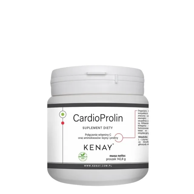 Kenay CardioProlin L lysin L prolin vitamin C prášek 142,8 g