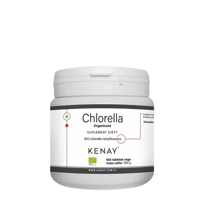 Kenay Chlorella BIO chlorella vulgaris 600 tablet