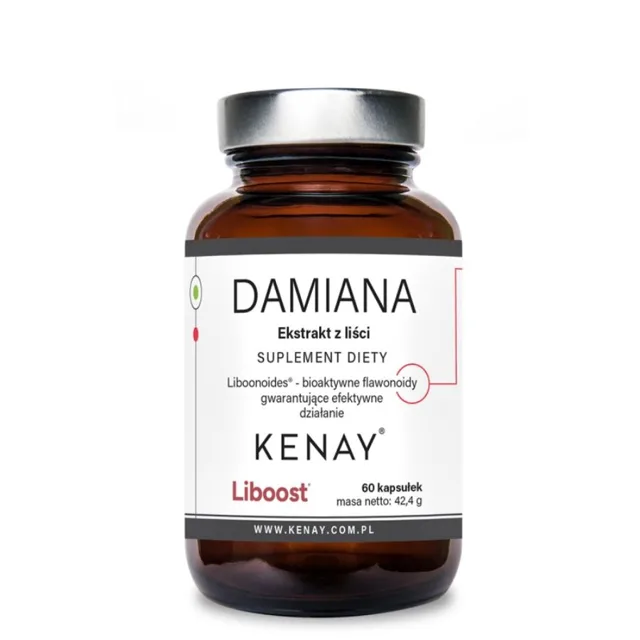 Kenay Damiana extrakt z listů 60 kapslí