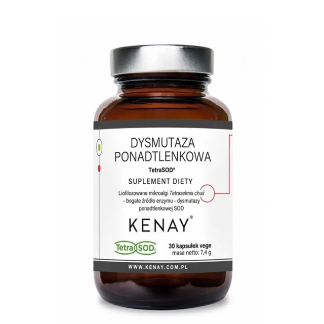 Kenay Dysmutáza superoxidu TetraSOD 30 kapslí