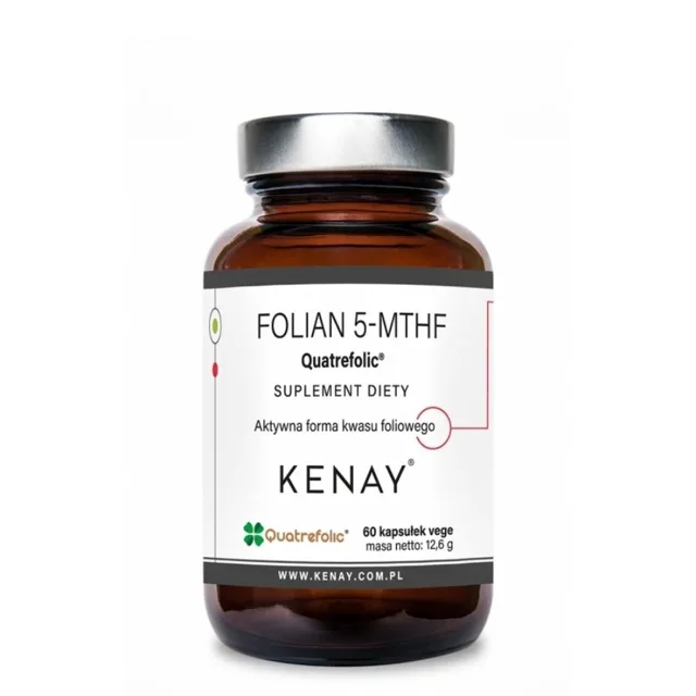 Kenay Folian 5MTHF Quatrefolic 60 kapslí