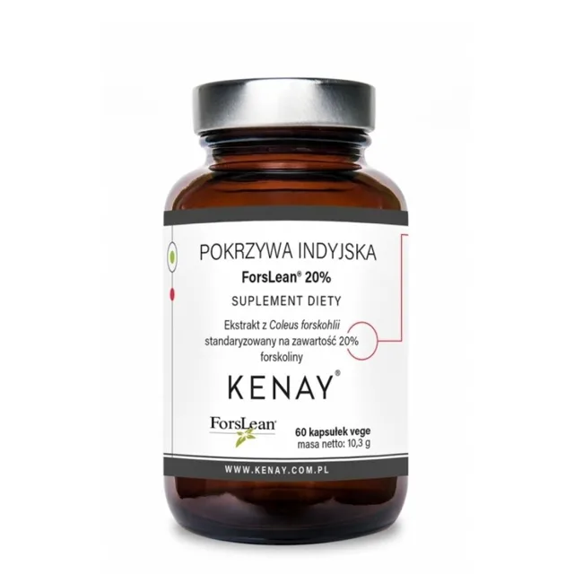 Kenay Kopřiva indická forsklean 20% 60 kapslí