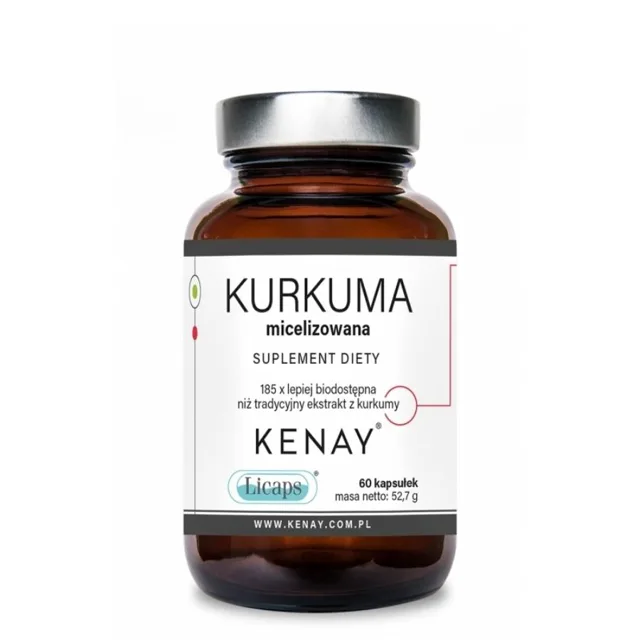 Kenay Kurkuma micelizovaná NovaSol Licaps 60 kapslí