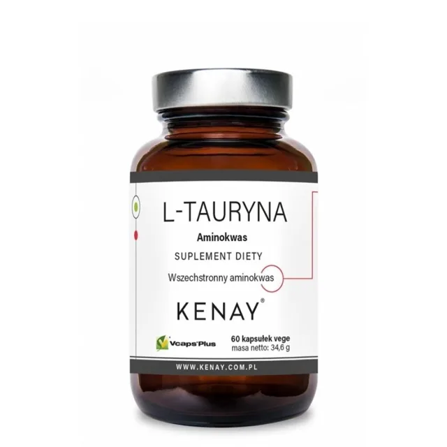 Kenay L-taurin 500 mg 60 kapslí