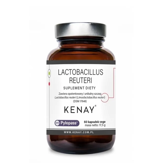 Kenay Lactobacillus reuteri pylopass 60 kapslí