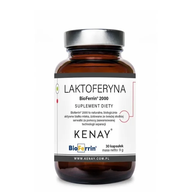 Kenay Laktoferin BioFerrin 2000 30 kapslí