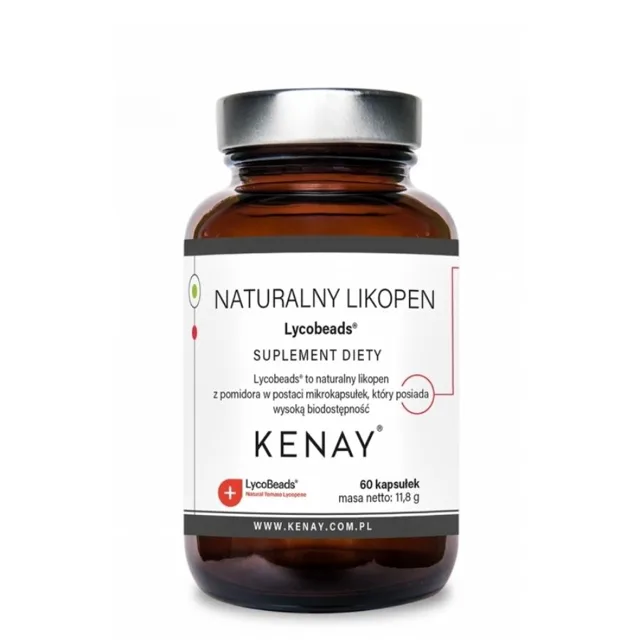 Kenay Přírodní lykopen Lycobeads 60 kapslí