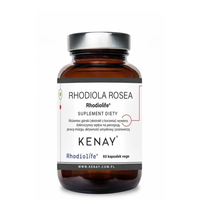 Kenay Rozchodnice růžová rhodiolife 60 kapslí