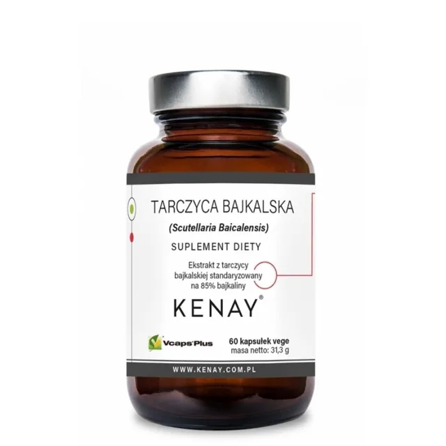 Kenay Šišák bajkalský extrakt 85 % baicalinu 60 kapslí