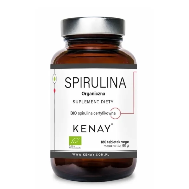 Kenay Spirulina organická 180 tablet
