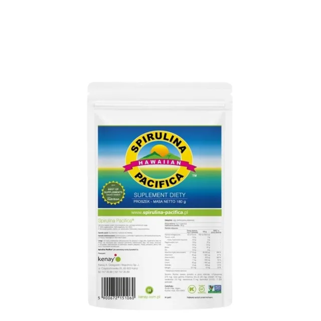 Kenay Spirulina pacifica prášek 180 g