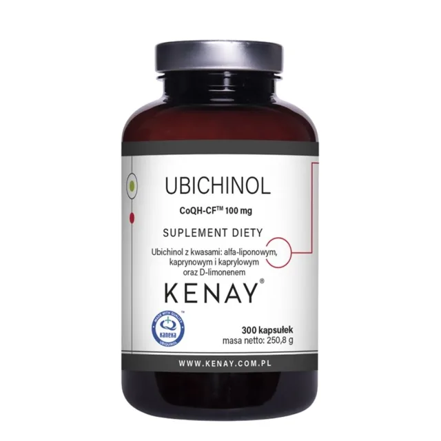 Kenay Ubichinol CoQH CF 100 mg 300 kapslí