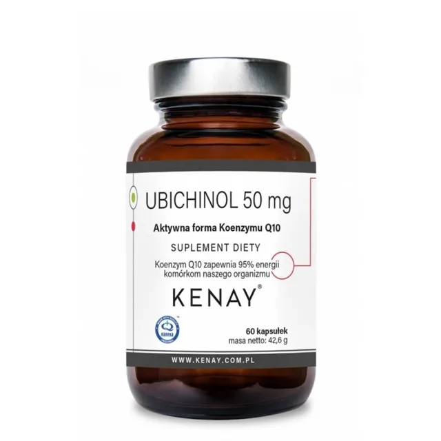 Kenay Ubichinol koenzym Q10 100 mg 60 kapslí