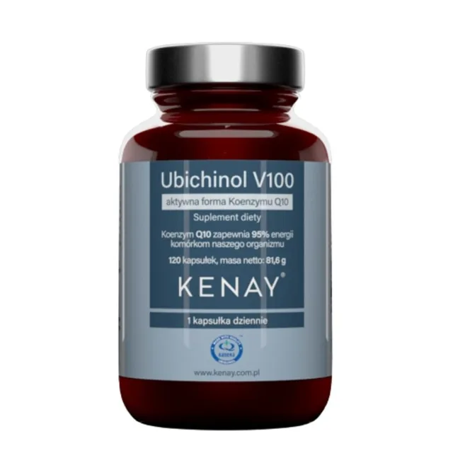 Kenay Ubichinol V100 100 mg 120 kapslí