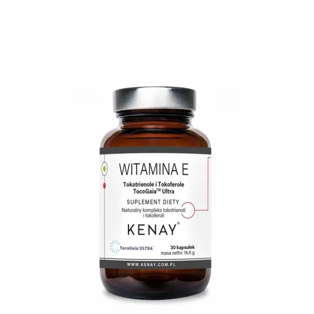 Kenay Vitamin E TocoGaia Ultra 30 kapslí