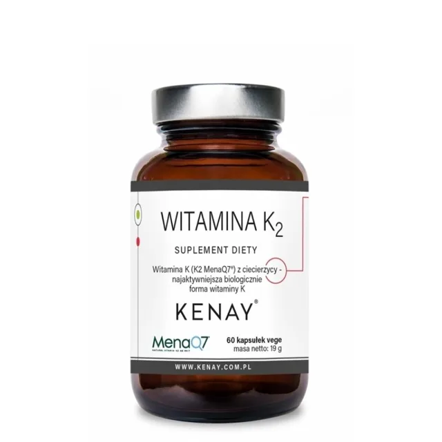 Kenay Vitamin K2 MenaQ7 100 µg 60 kapslí