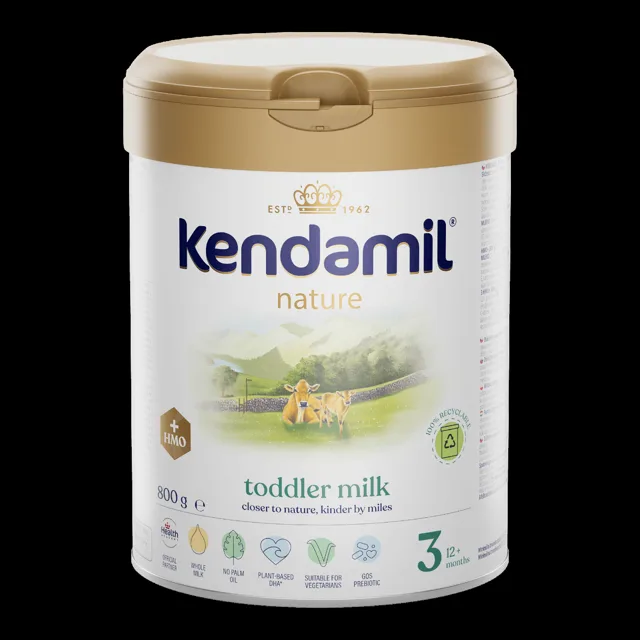 Kendamil 3 Nature Kojenecké pokračovací mléko HMO+ 800 g