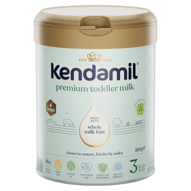 KENDAMIL Premium 3 HMO+ Batolecí mléko od 12 do 24 měsíců 800 g
