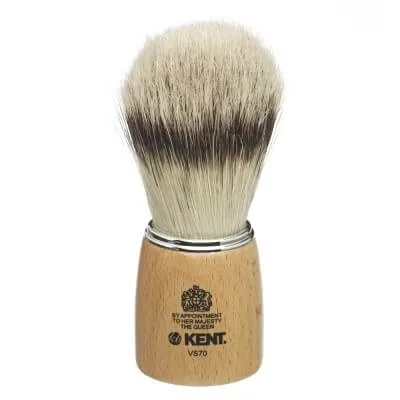 Kent Wooden Pure Bristle, štětka na holení