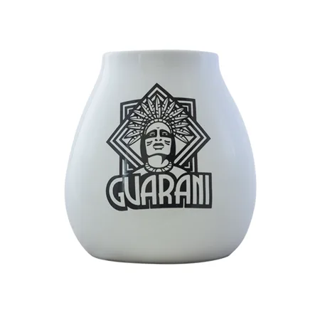 Keramická kalabasa bílá - Guarani